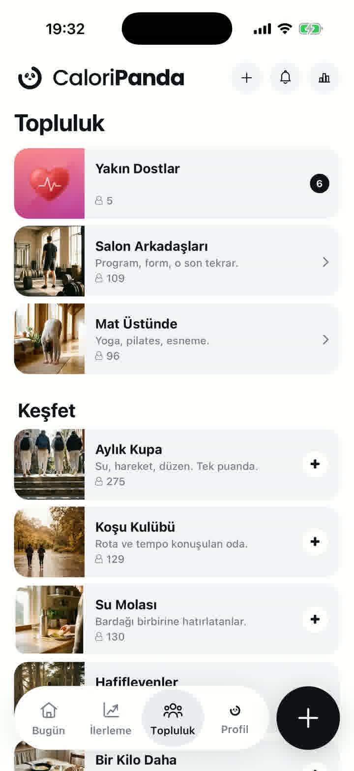 Topluluk ekranı
